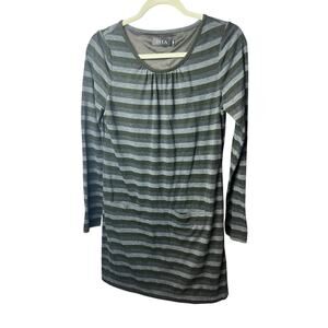 Dita Striped Long Sleeve Cotton-Blend Mini Dress – Women’s Size M